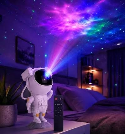 Proyector Astronauta Galaxia LED